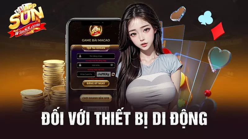 Đối với thiết bị di động