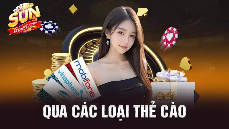 Qua các loại thẻ cào