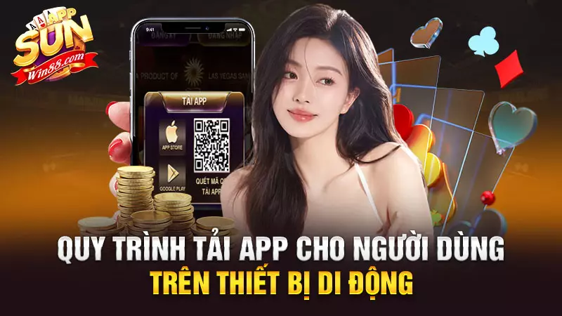 Quy trình tải app cho người dùng trên thiết bị di động