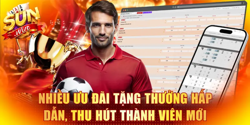 Nhiều ưu đãi tặng thưởng hấp dẫn, thu hút thành viên mới