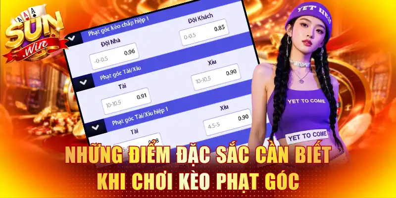 Những điểm đặc sắc cần biết khi chơi kèo phạt góc