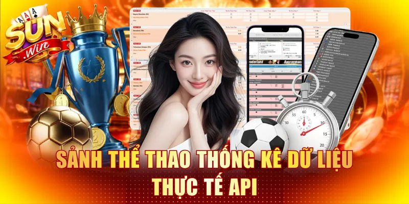 Sảnh thể thao thống kê dữ liệu thực tế API